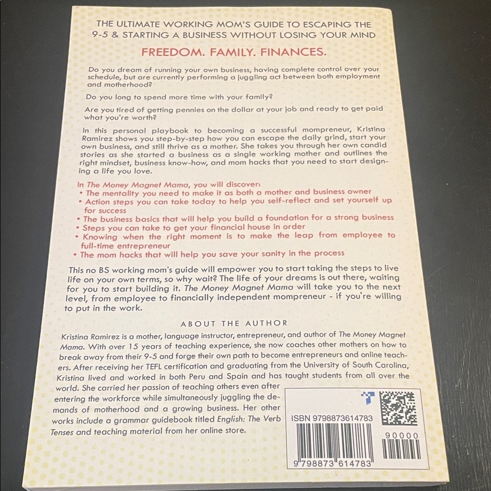 The Money Magnet Mama Book - Picture 2 of 2